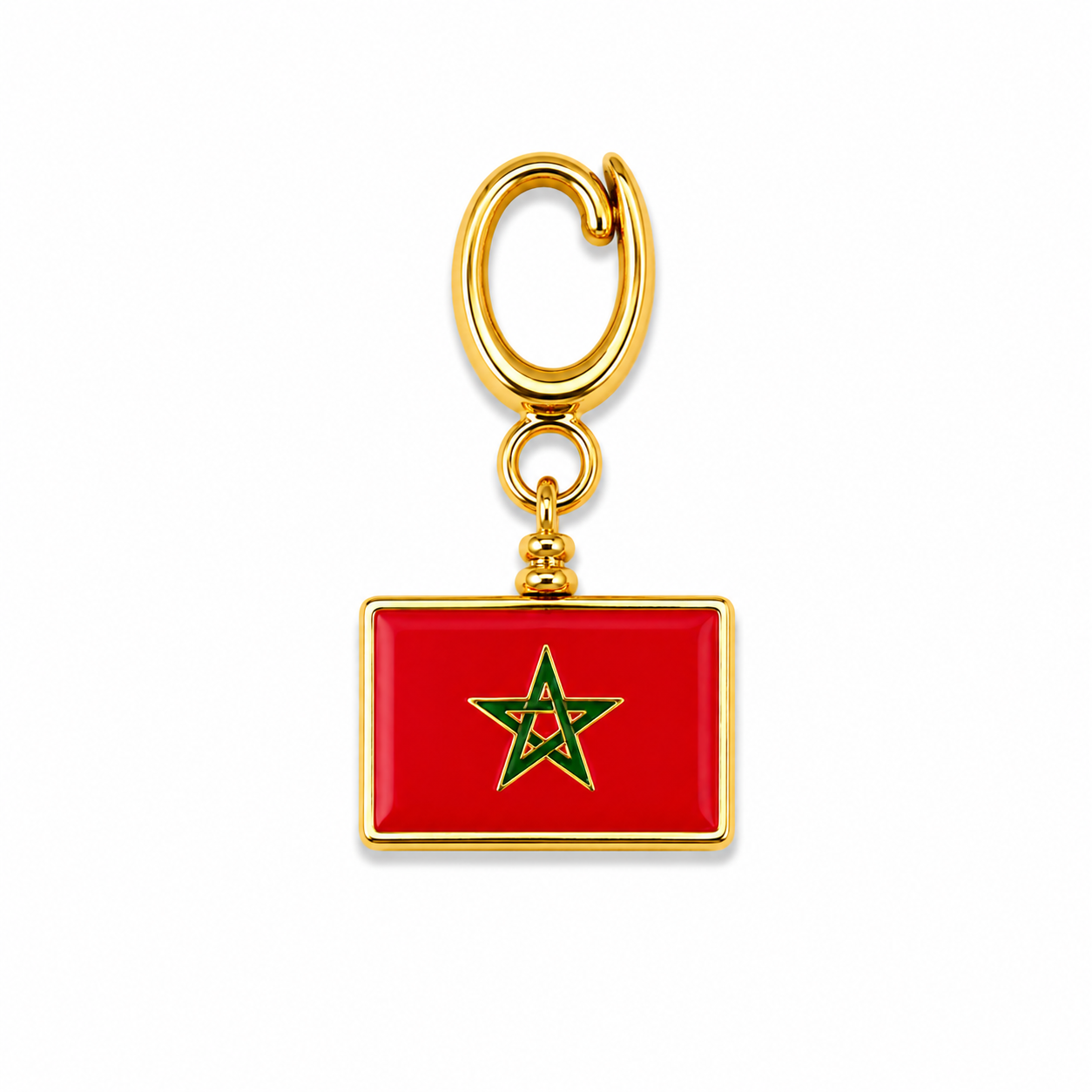 Moroccan Flag Charm