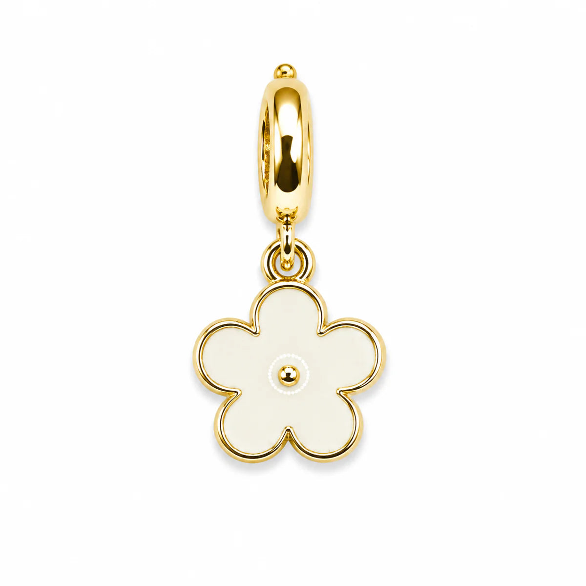 Pink Floral Charm
