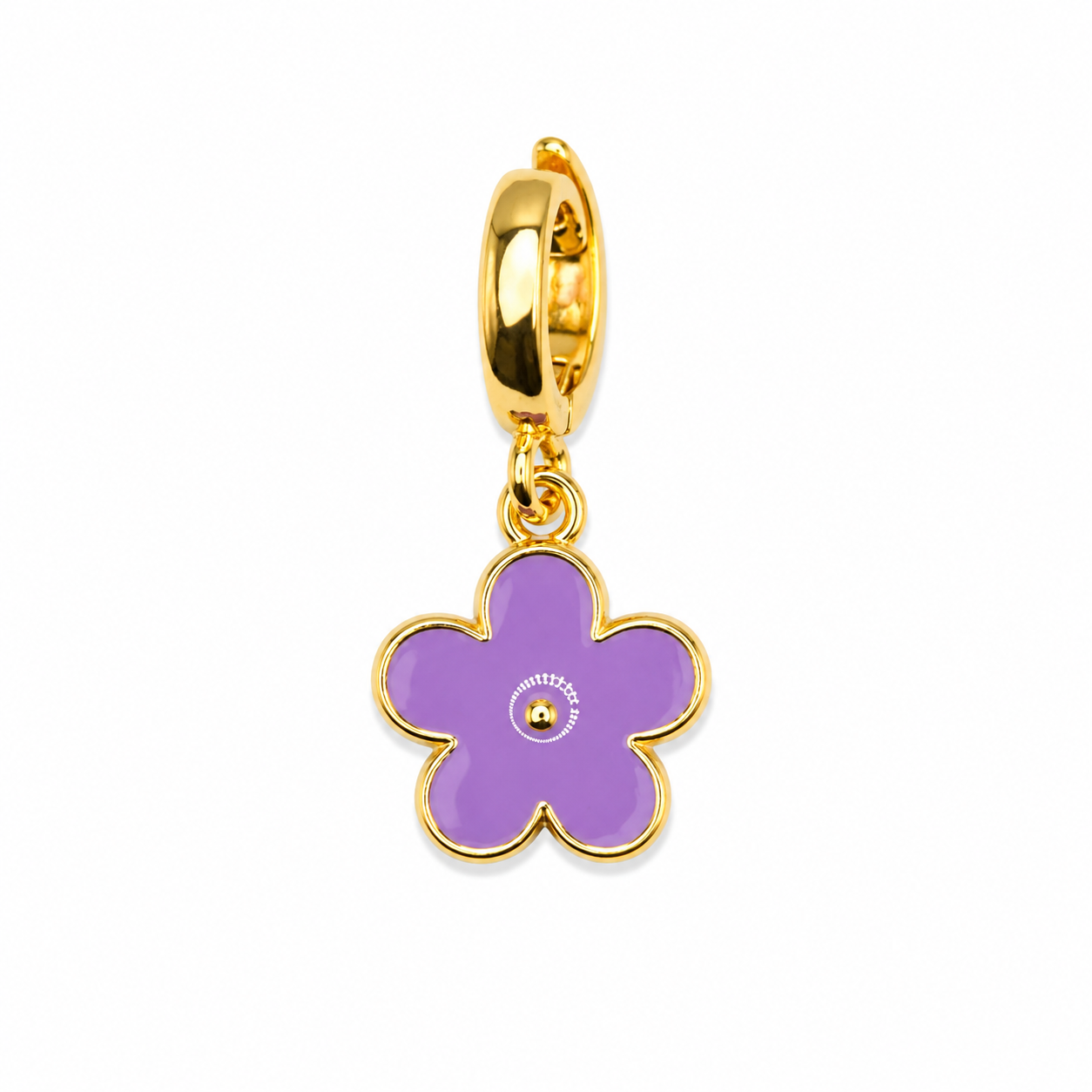 Pink Floral Charm