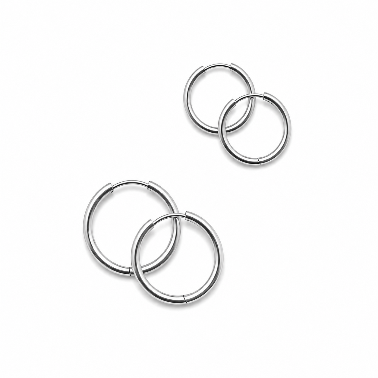 Gold Hoops | Stainless steel