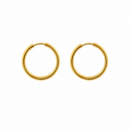 Gold Hoops | Stainless steel